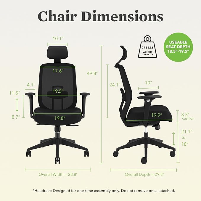 ergonomic executive chair