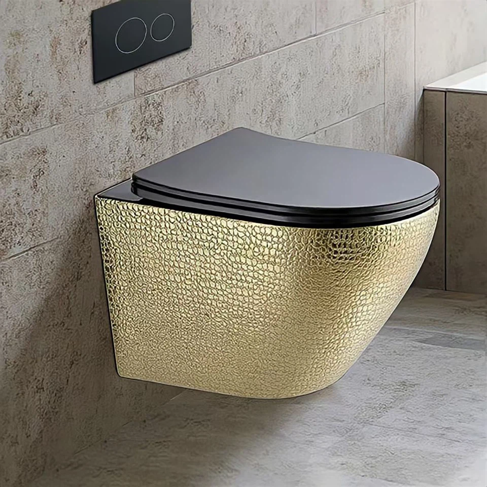 Gold Bidet Toilet